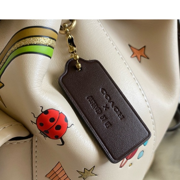 EUC Coach X Observed By Us Riya Backpack 21 In Colorblock - Picture 5 of 8